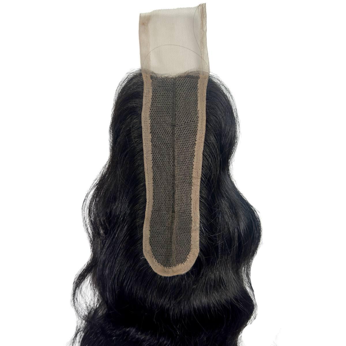 Raw Indian Curly 2x6 Transparent Lace Closure