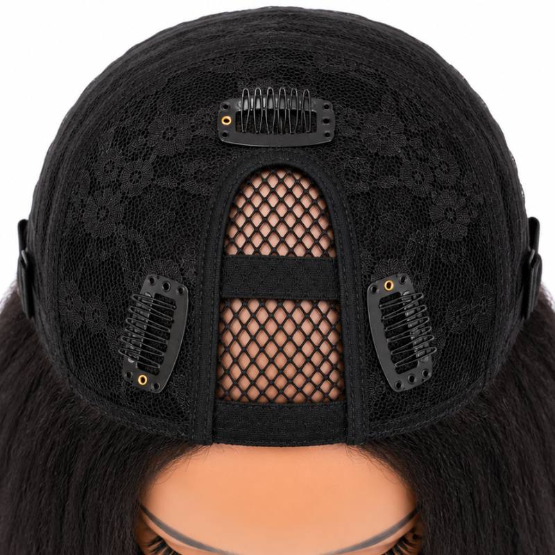 Brazilian Kinky Straight U-Part Wig