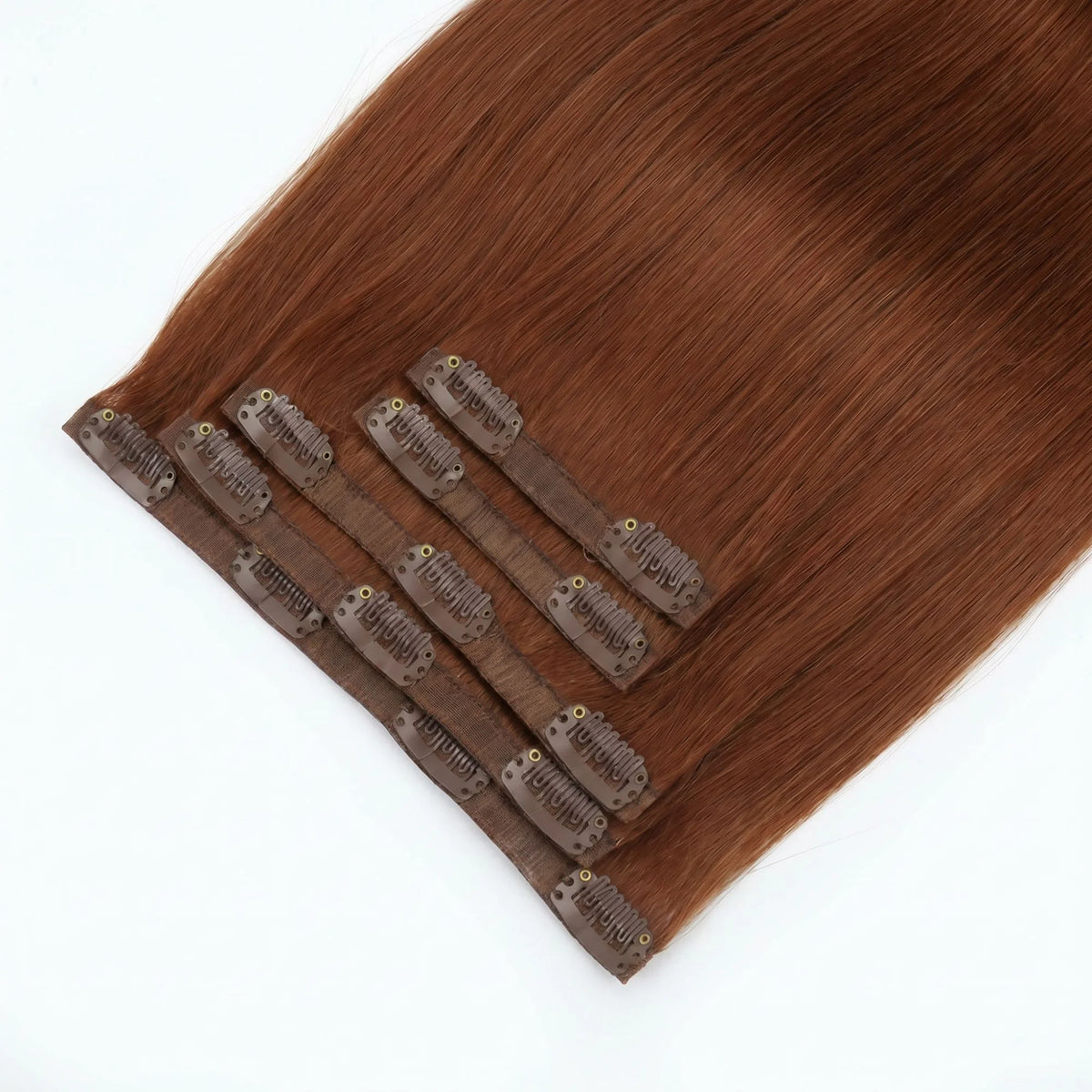 Rich Copper Auburn Invisible Clip-ins