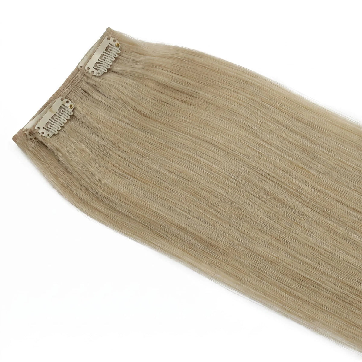 Warm Honey Blonde Seamless Clip-ins