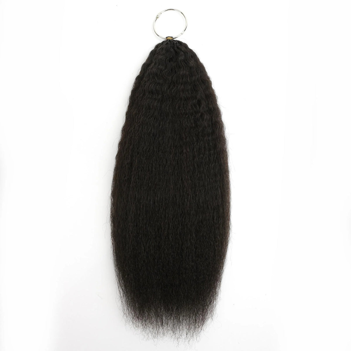 16" Kinky Straight Feather Crochet