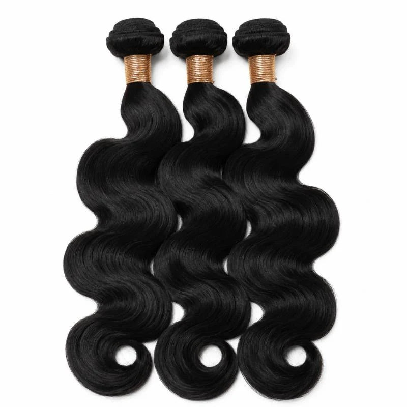 Jet Black Body Wave Bundle Deals