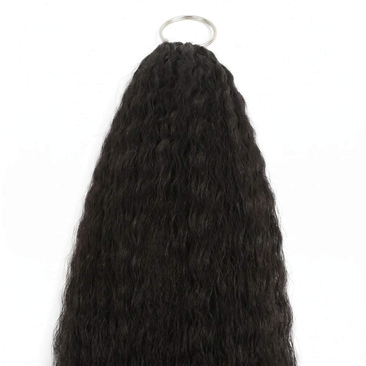 20" Kinky Straight Feather Crochet