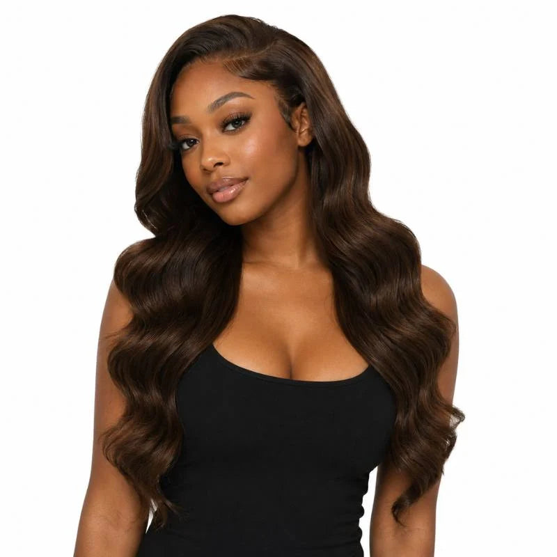 Medium Brown Body Wave Bundles