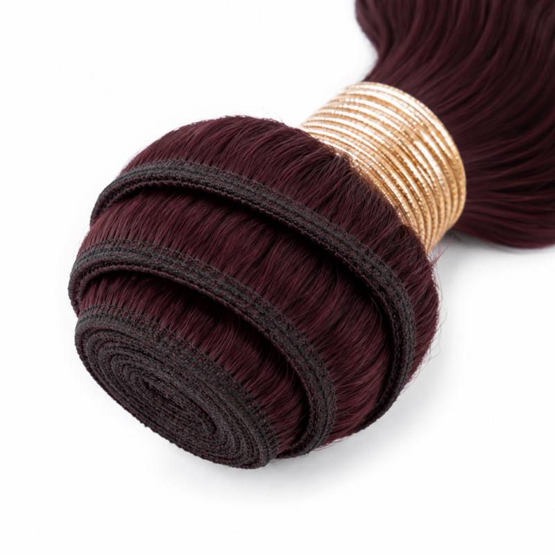 Burgundy Body Wave Bundles