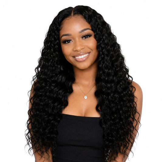 Brazilian Deep Wave U-Part Wig