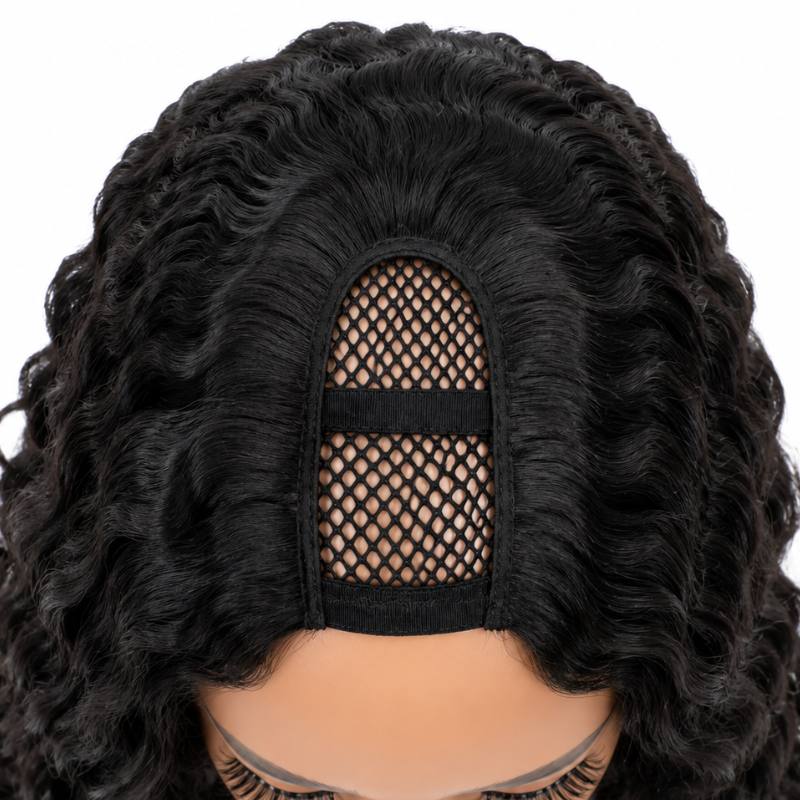 Brazilian Deep Wave U-Part Wig
