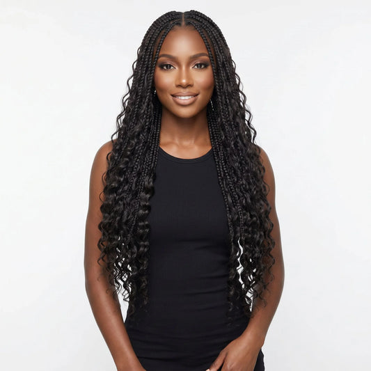 Deep Wave Bulk Human Hair Extensions