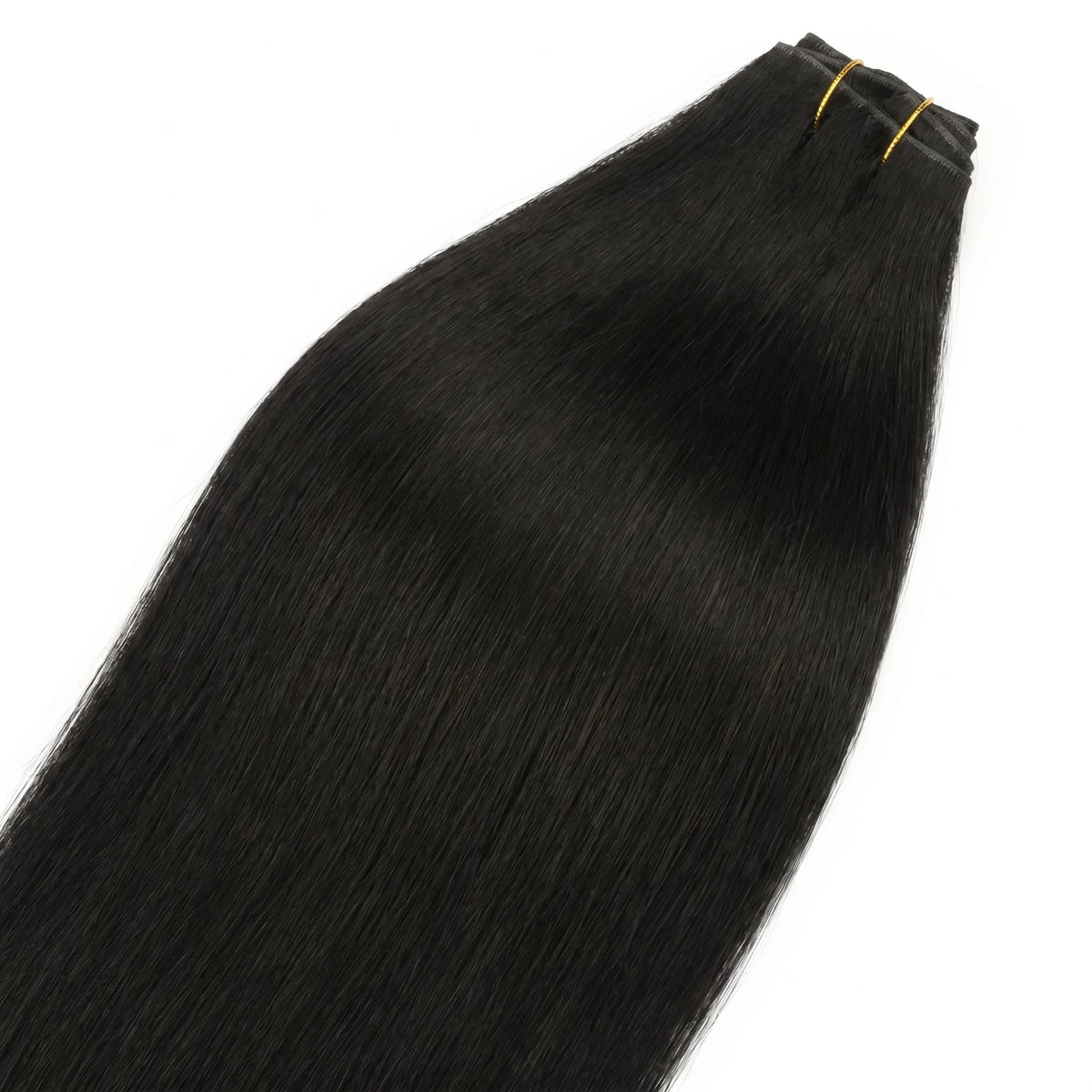 Jet Black Invisible Clip-ins