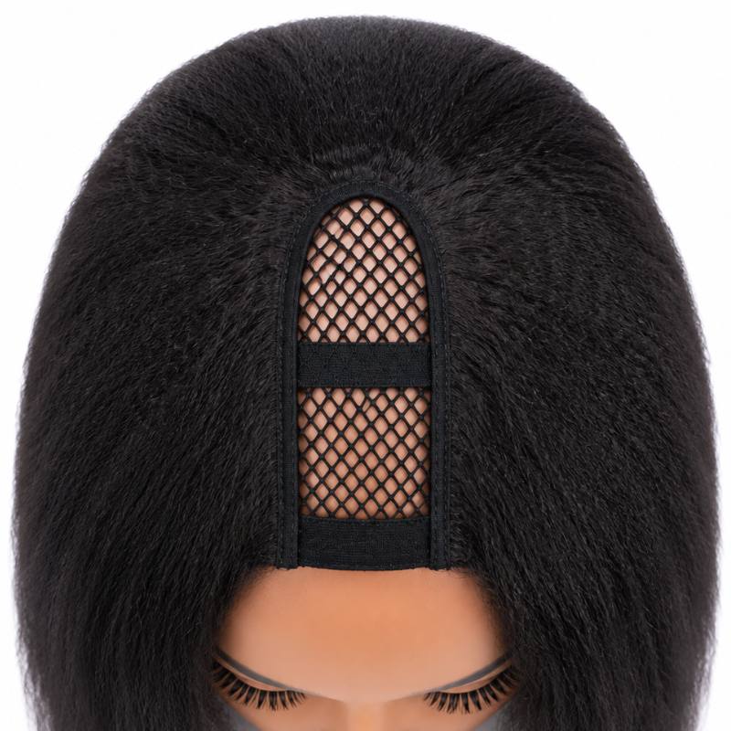 Brazilian Kinky Straight U-Part Wig