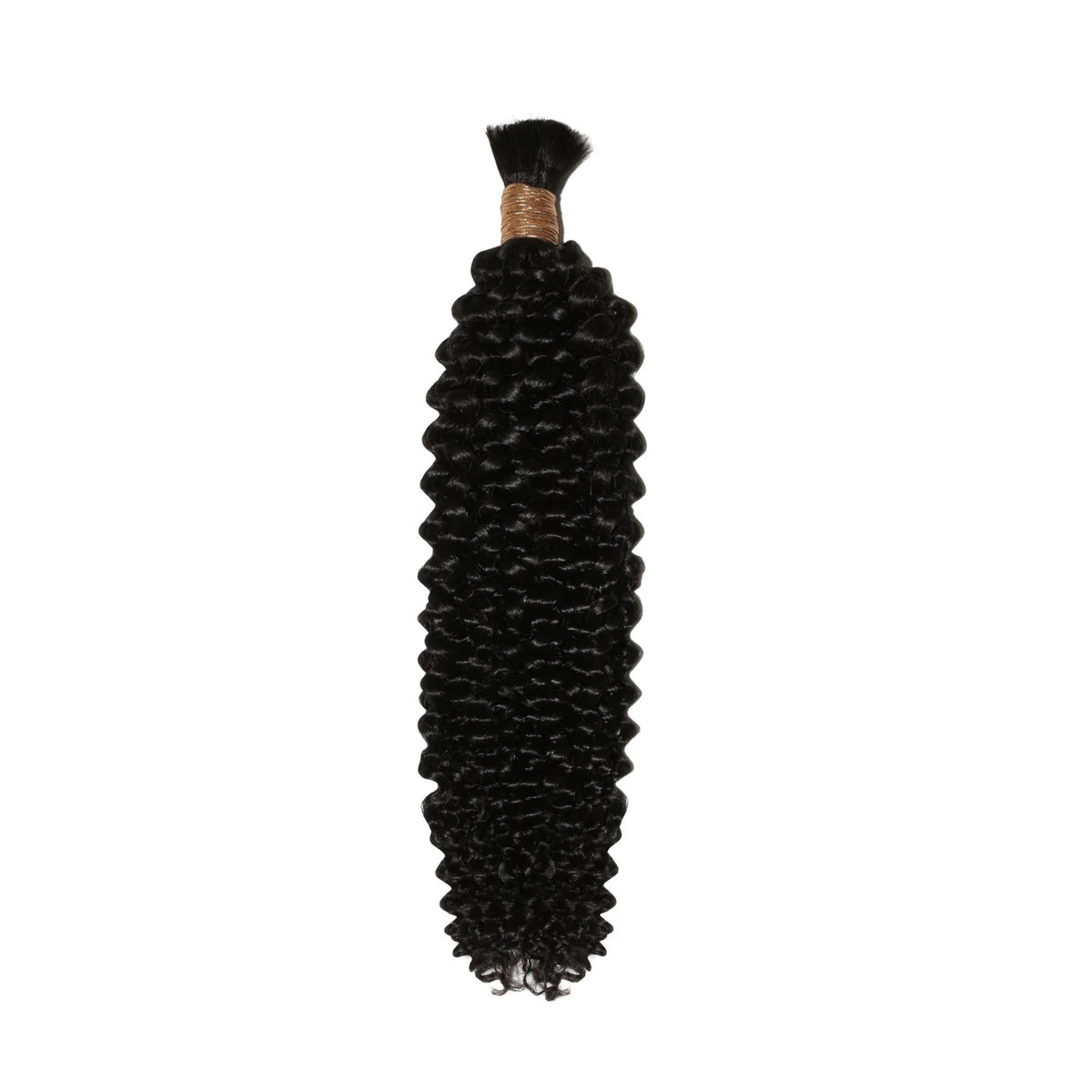 Kinky Curly Bulk Human Hair Extensions