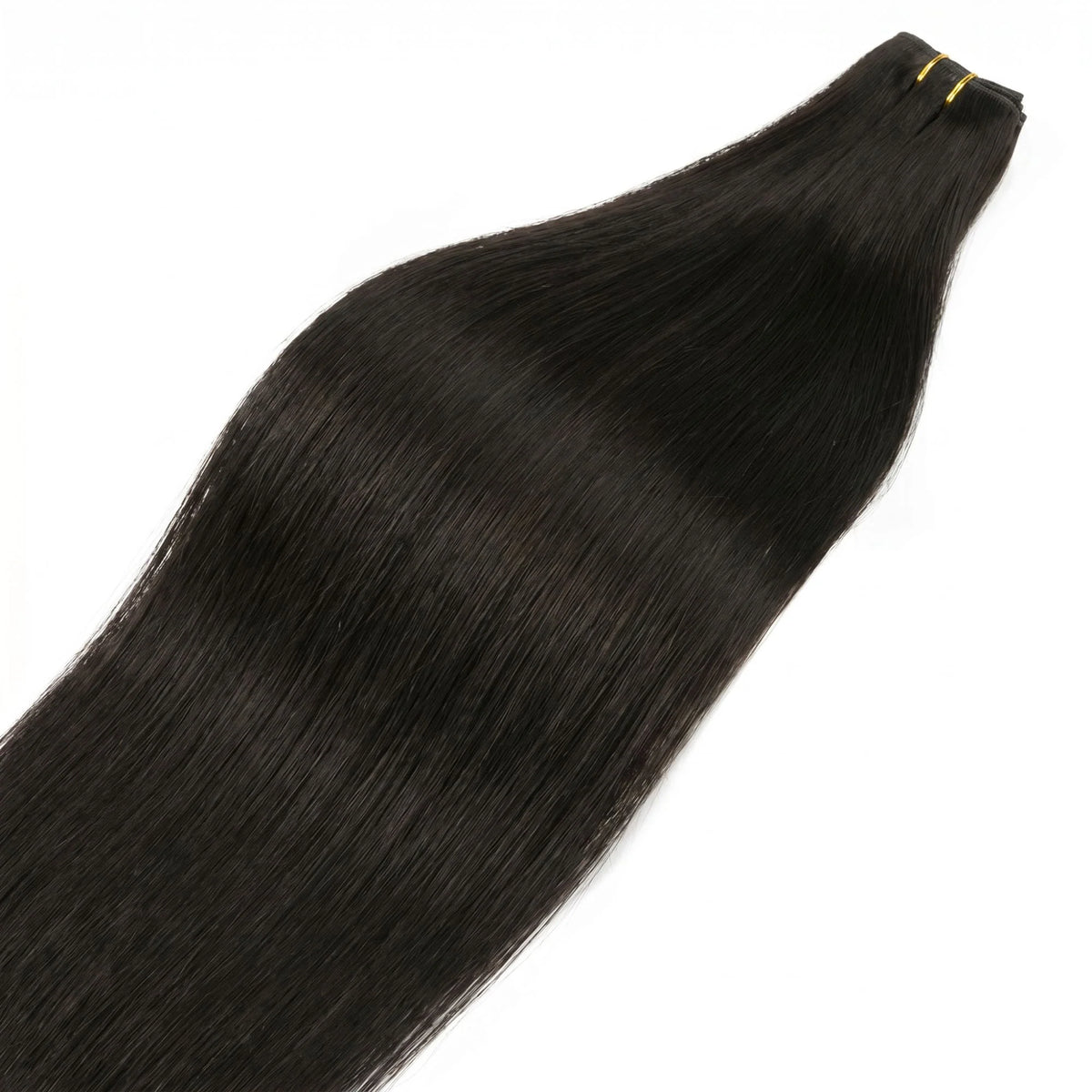 Off Black Invisible Clip-ins