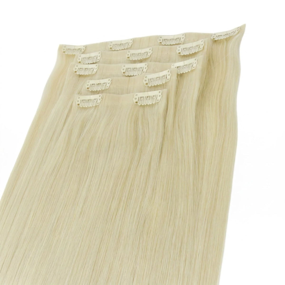 Platinum Blonde Invisible Clip-ins