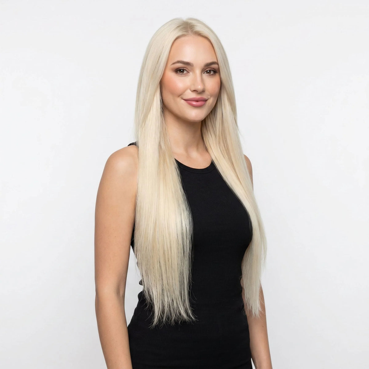 Platinum Blonde Seamless Clip-ins