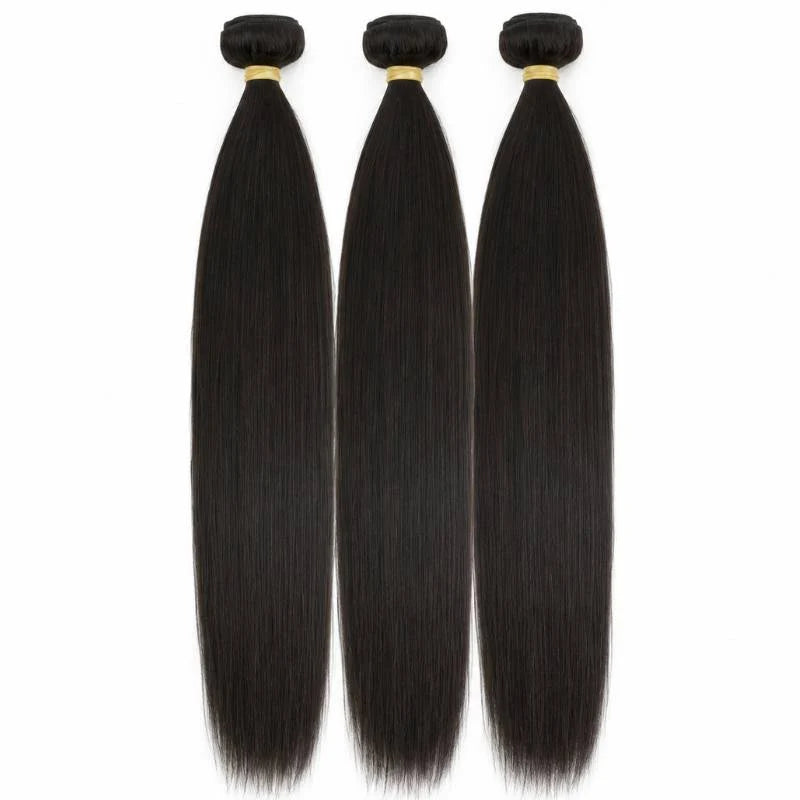 Raw Straight Human Hair Bundle Deal