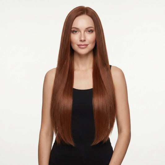 Rich Copper Auburn Seamless Clip-ins